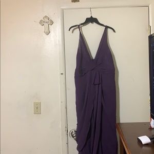 Purple dress